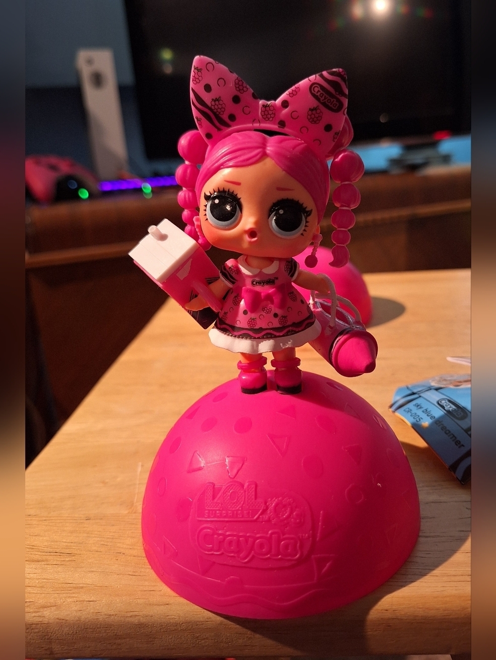 LOL Surprise! Loves Crayola Tots Jazzberry Jam Doll New